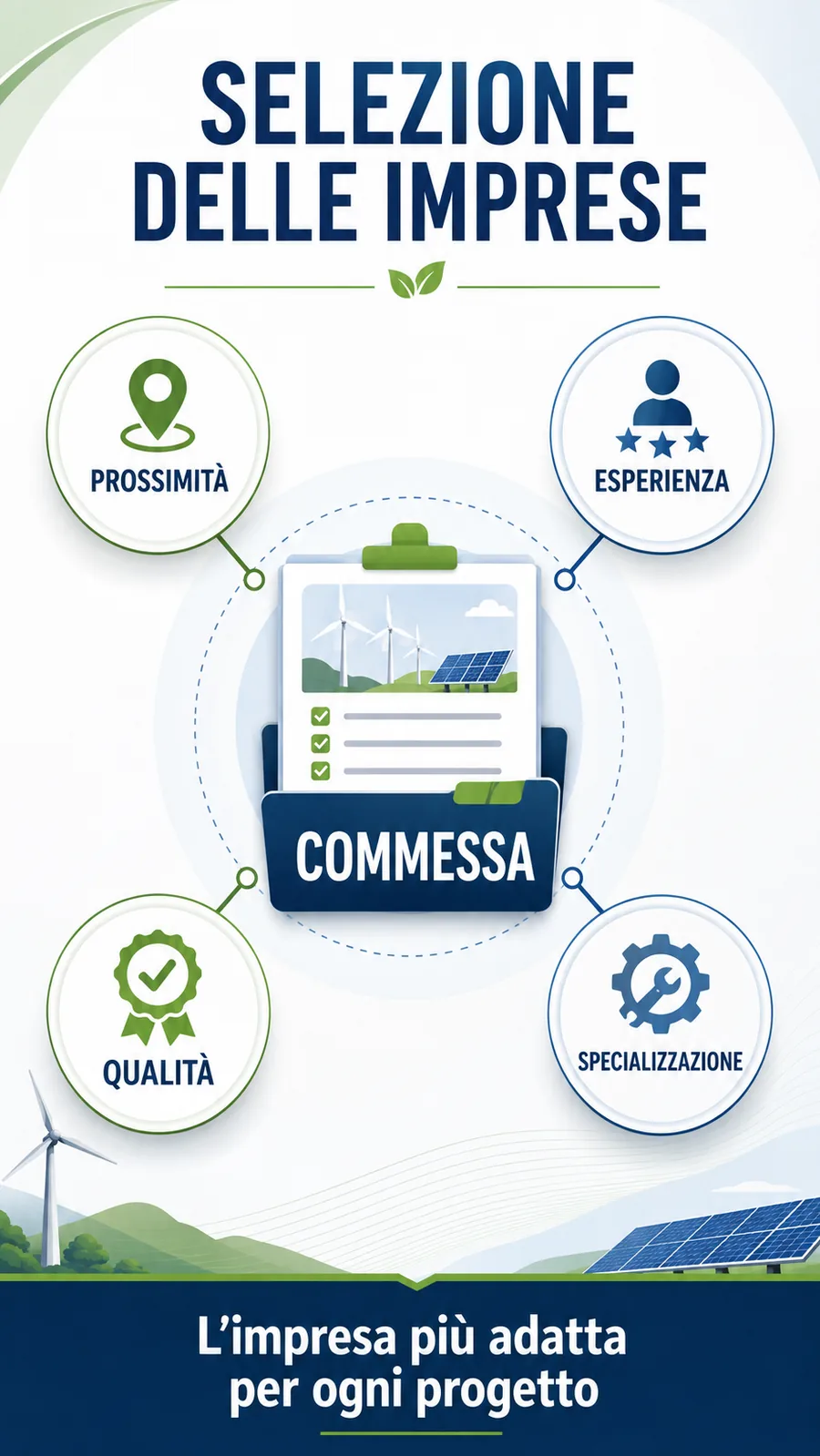 Criteri di selezione delle imprese